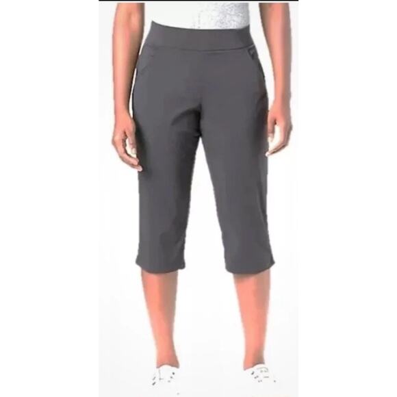 Women's Columbia‎ Omni-Shield Gray Capri Pants Size XL - Picture 1 of 9